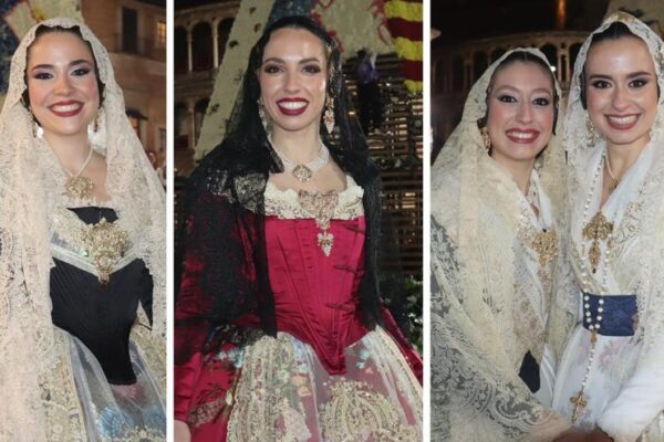Galería de Falleras Ilustres en la Ofrenda 2025 (2/3)